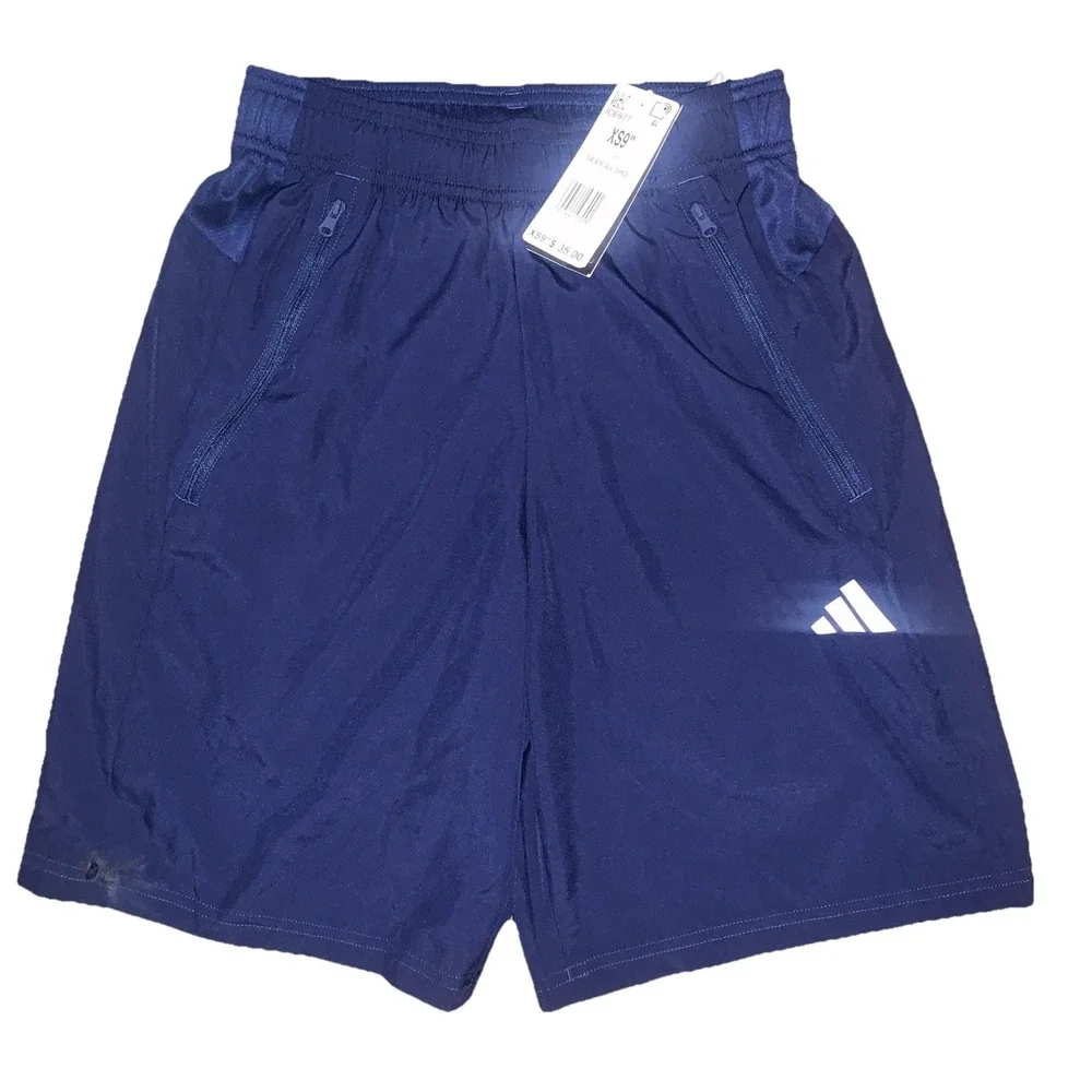 Adidas Train Essentials Woven Shorts Men's XS Blue Athletic Shorts 9